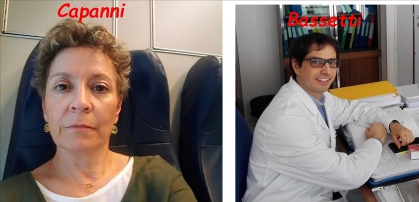 Da sinistra: Claudia Capanni e Andrea Bassetti