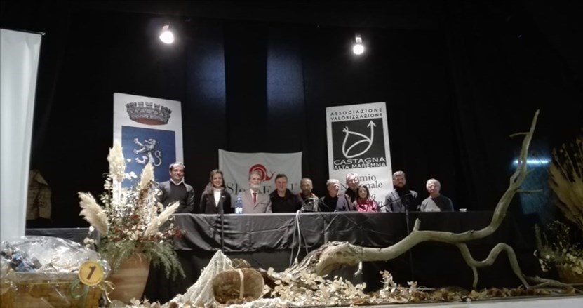 Premiazione ""Premio Nazionale Farina di Castagne"" 2020 con le aziende di San Godenzo