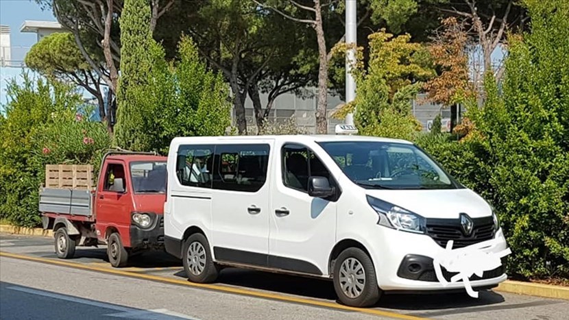 Un veicolo degli Ncc