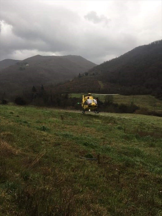 Incidente stradale a Borghetto con intervento Carabinieri e elisoccorso