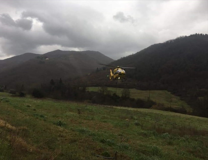 Incidente stradale a Borghetto con intervento Carabinieri e elisoccorso