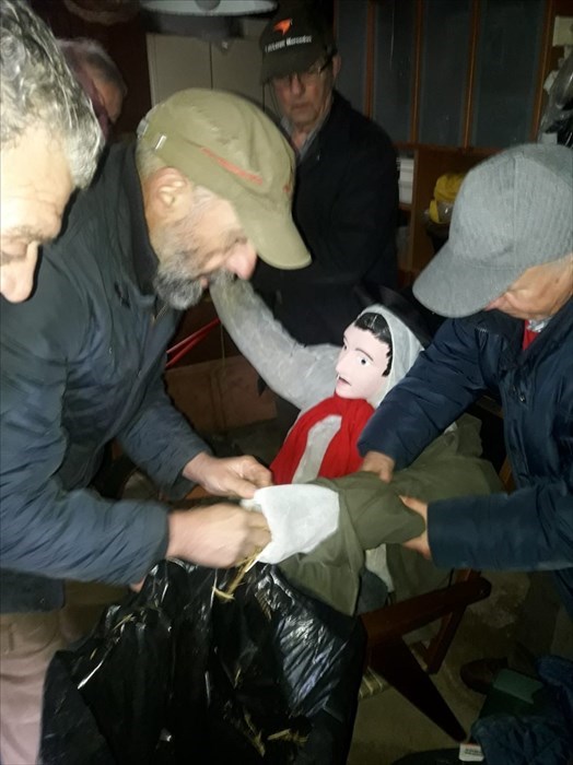 Rievocazione storica 2020 ""Il funerale di Cecco"" a Castagno d'Andrea