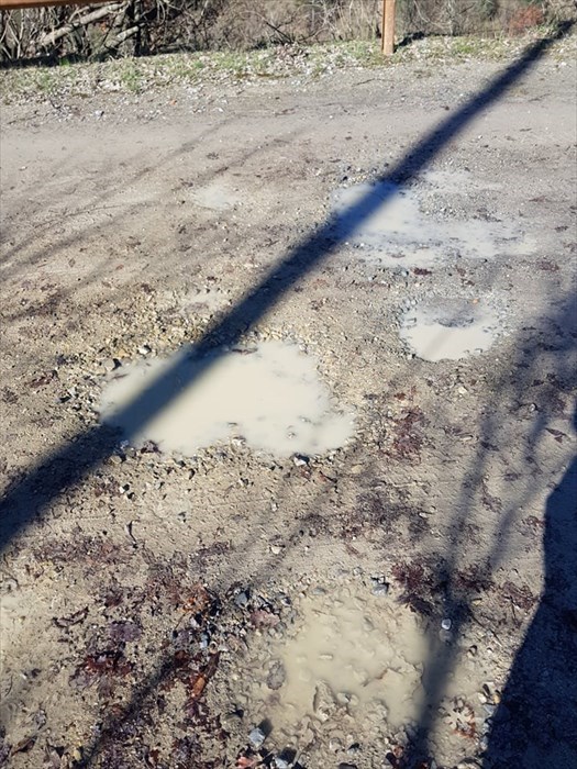 La strada per Santa Lucia