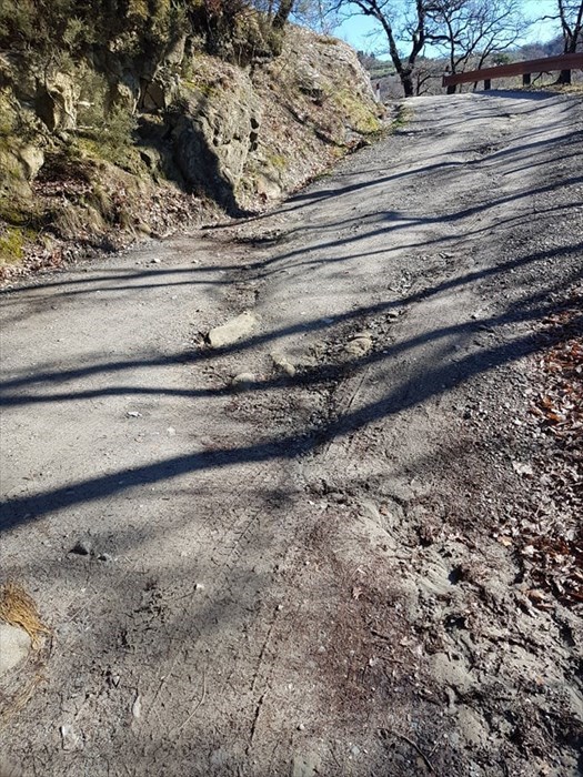 La strada per Santa Lucia