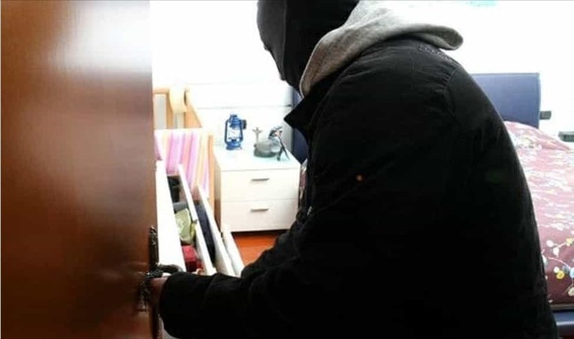 Ladro in azione