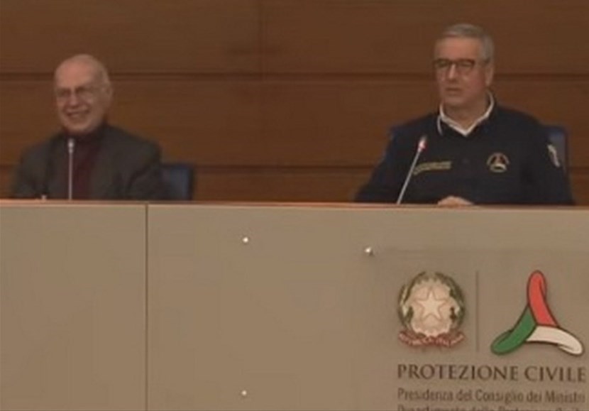 Borrelli in conferenza stampa