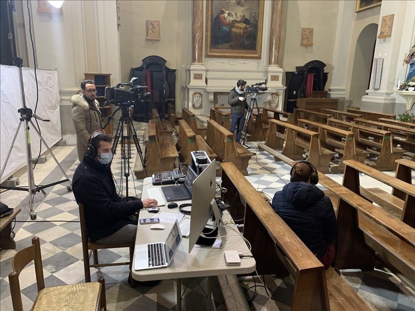 Lo staff di Videoproduction al lavoro