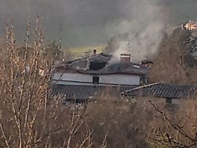 L'incendio a San Piero