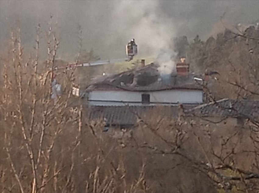 L'incendio a San Piero