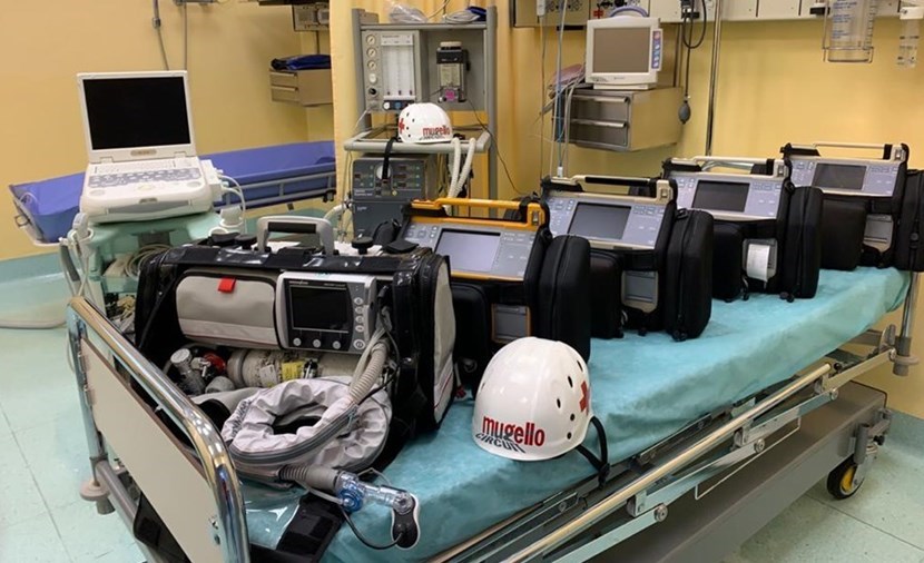 Le attrezzature messe a disposizione