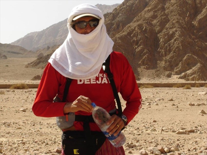 Michele Innocenti titolare di I Run in corsa ""estrema"" nel deserto del Sinai