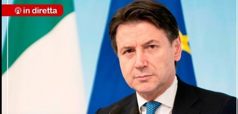 Il presidente del Consiglio Conte