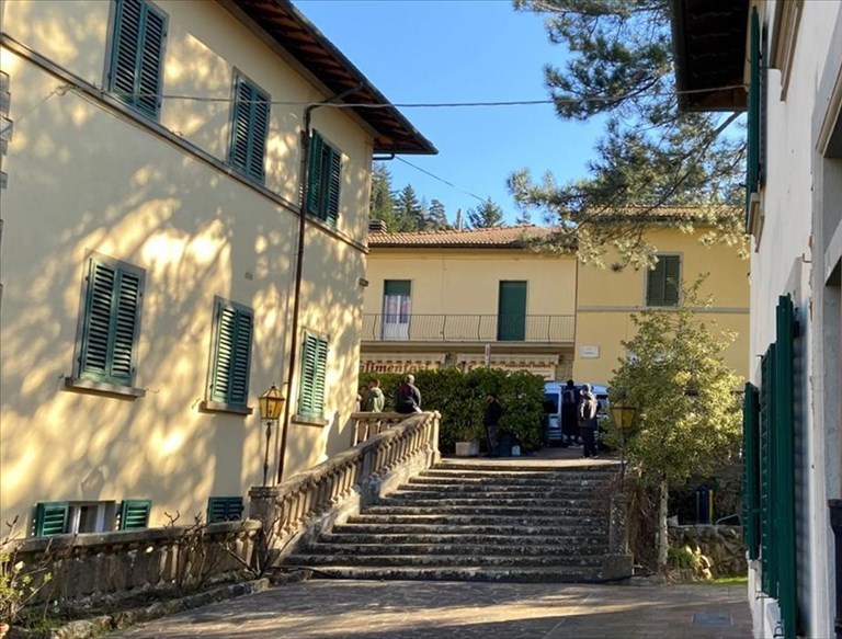 Parte della struttura che dovrebbe ospitare il centro