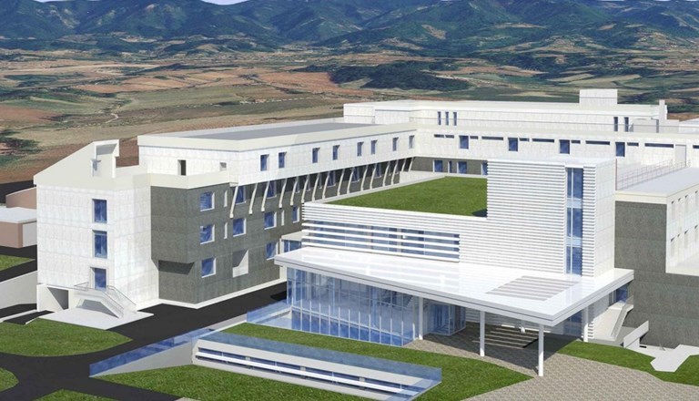 Una ipotesi, uscita negli anni, dell'ospedale di Borgo rinnovato