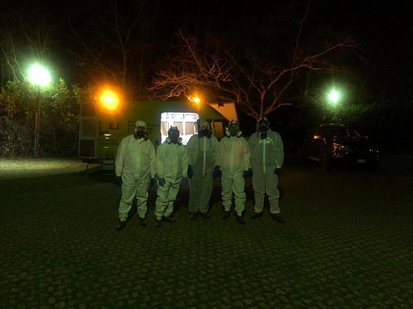 Le operazioni di sanificazione