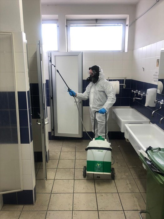 sanificazione di ambienti