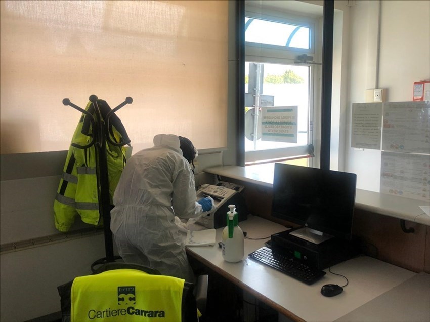 sanificazione di ambienti