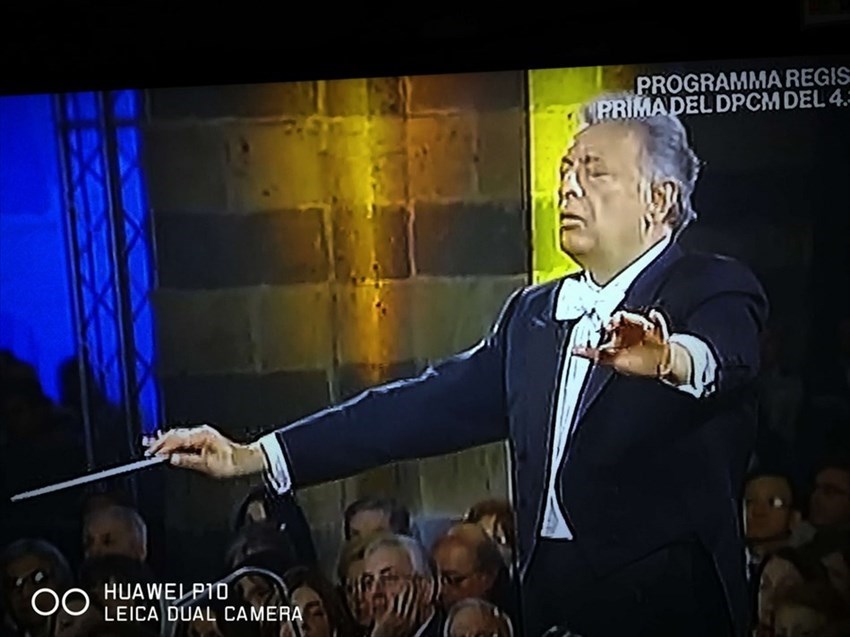 Il direttore Zubin Mehta