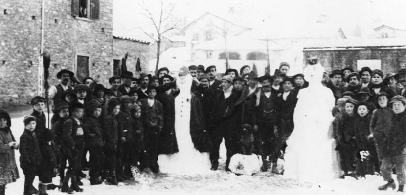 Cecco Beppe e Guglielmone. Storia di una foto, scattata a Palazzuolo all'inizio della guerra