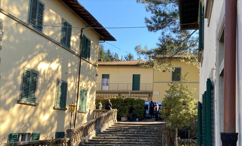 Parte della struttura che dovrebbe ospitare il centro