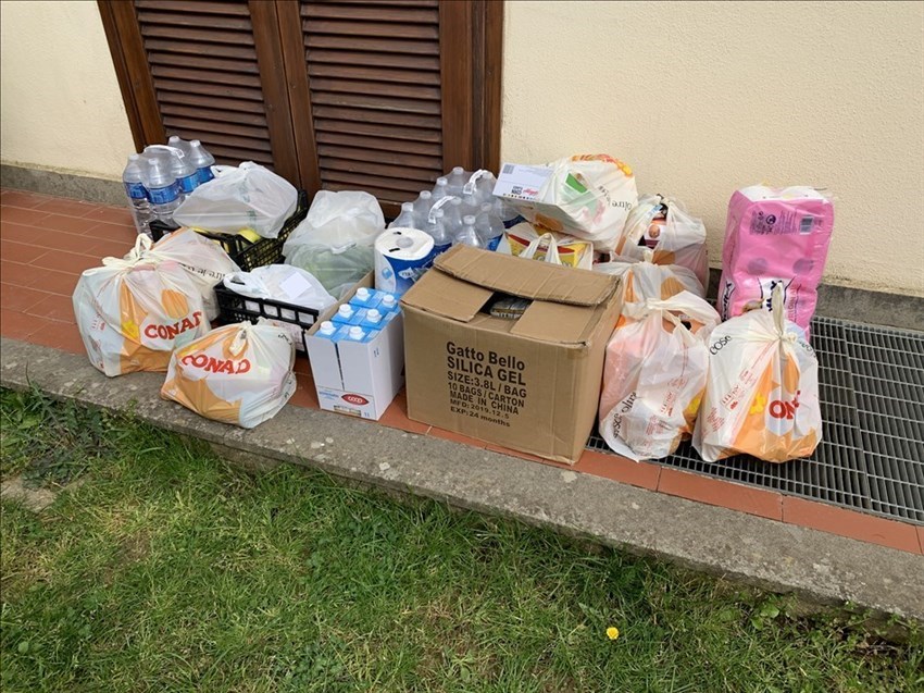 Consegna effettuata rispettando le misure di sicurezza