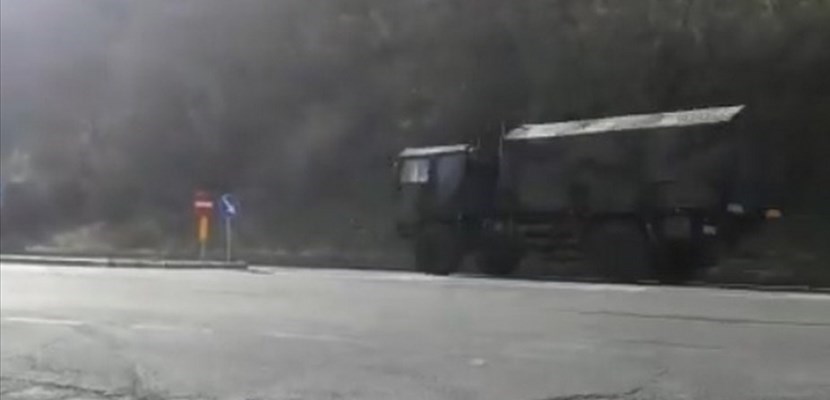 IL camion con le salme