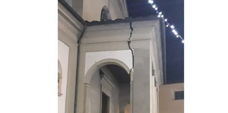 L'immagine simbolo del terremoto a Barberino