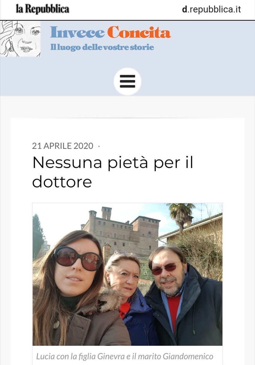 Lettera su Repubblica