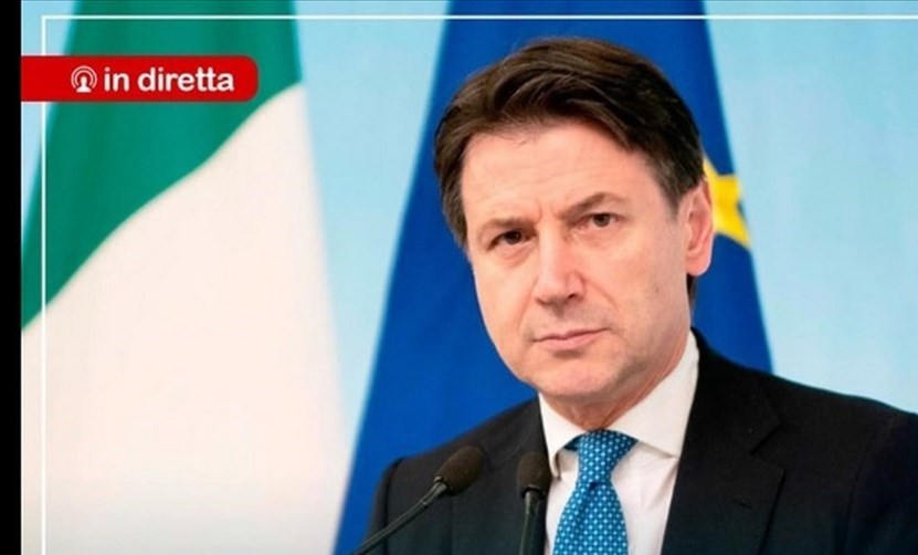 Il presidente del Consiglio Conte
