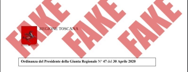 Stop alle passeggiate, l'ordinanza falsa fa il giro dei social. La Regione: ""Pronti a denunciare"",""n.c