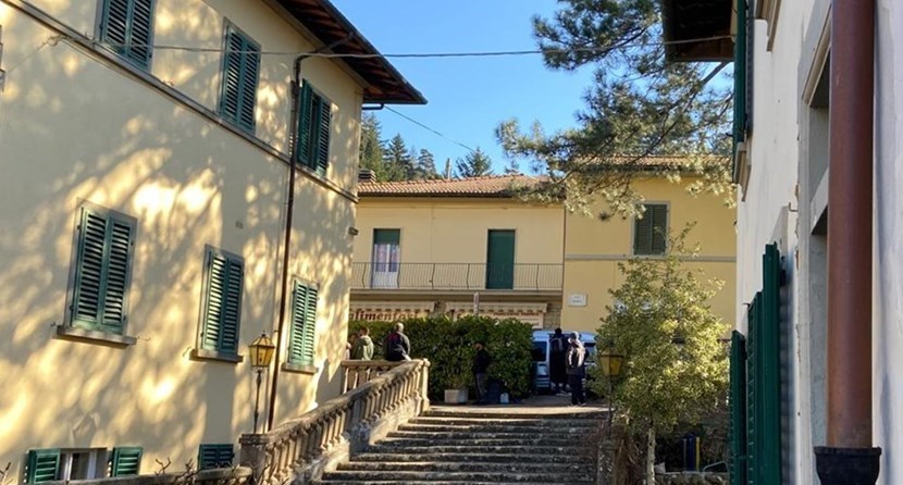 Il centro quarantena a Bivigliano