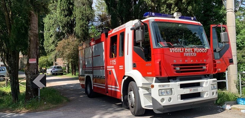 Pompieri a Mangona