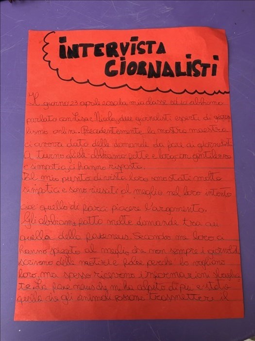 I contributi dei ragazzi