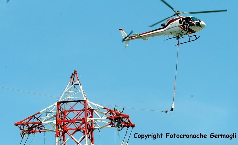 Elicottero Enel - Foto di repertorio