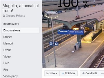 Mugello attaccati al treno