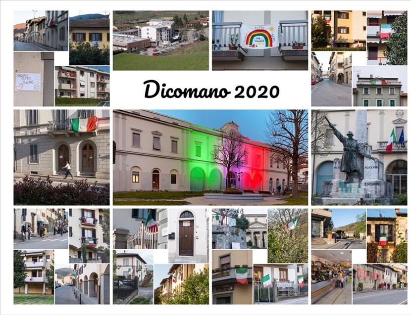 Dicomano 2020. Il foto-collage di un lettore