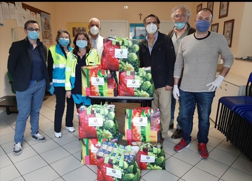 Il Rotary per il progetto della Misericordia. Foto del Giorno