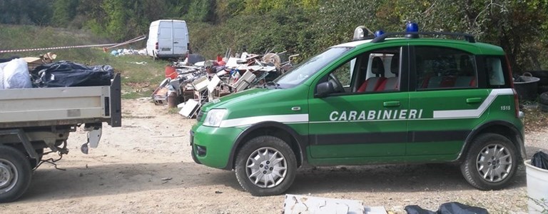 Carabinieri forestali. Foto di repertorio