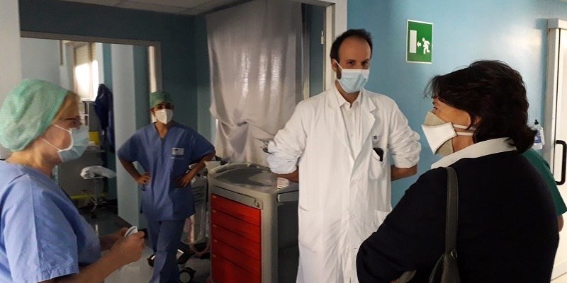 L'assessore Saccardi stamani a Borgo