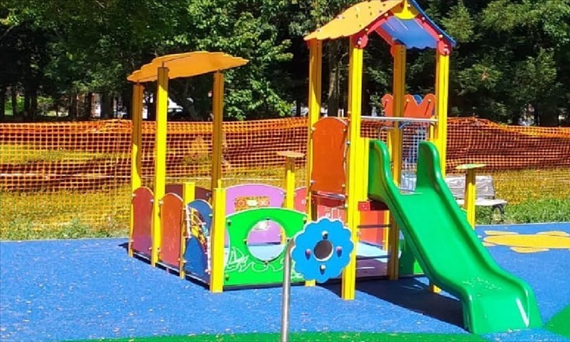 Area giochi. Foto di repertorio