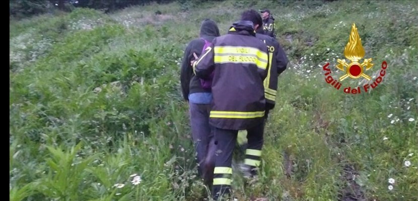 Vigili del Fuoco in azione a Cornacchiaia