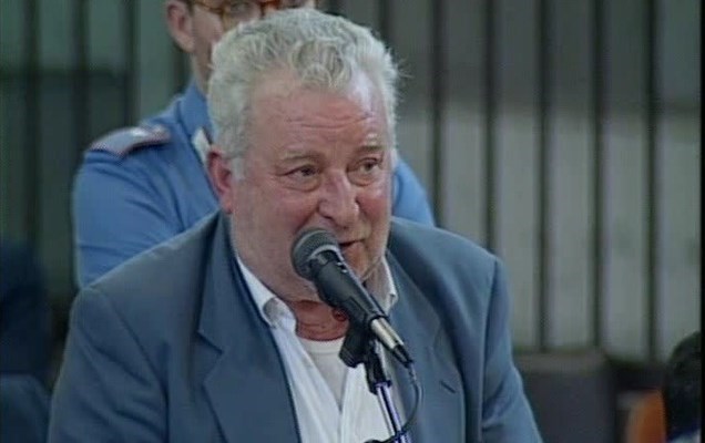 Pietro Pacciani “torna” in tv nella trasmissione ""Un giorno in pretura"" di Rai tre. Puntata dedicata al processo al presunto Mostro di Firenze.