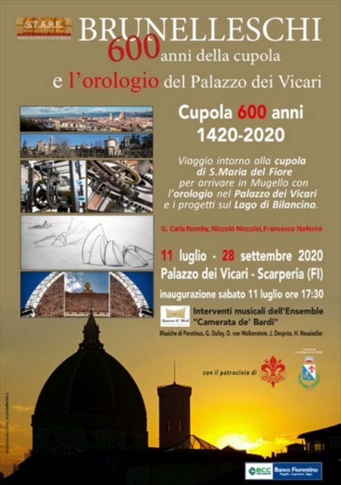 La locandina  dell’evento culturale e iconografico nel Palazzo dè Vicari