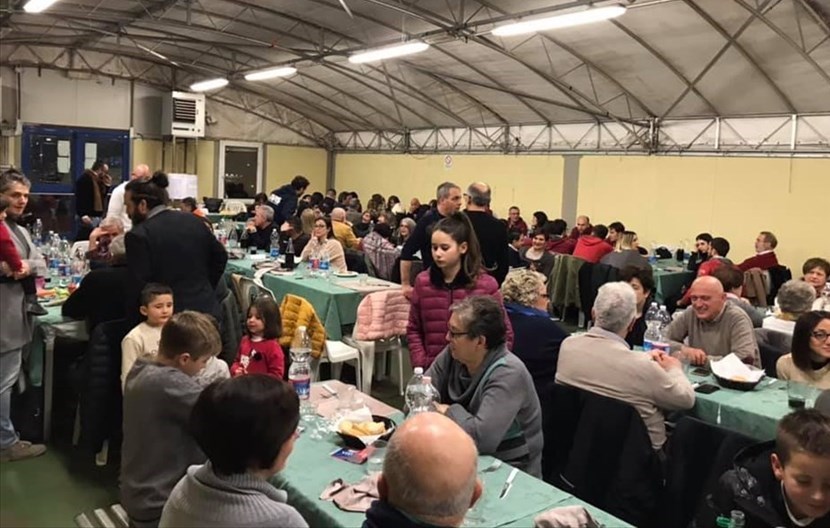 Una cena al Foro Boario. Archivio OK!Mugello