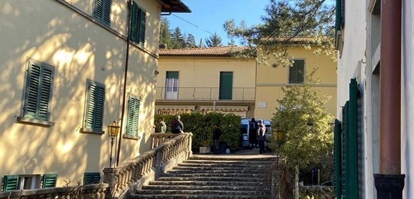Il centro quarantena a Bivigliano