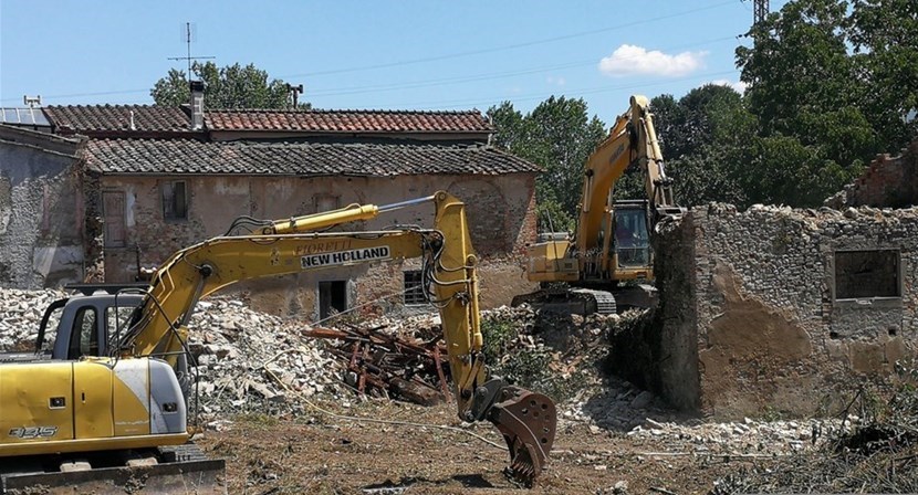 Ruspe in azione a Borgo