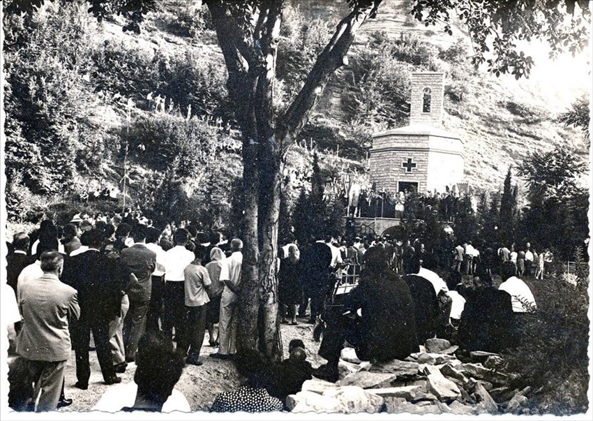 Una commemorazione nell’anno 1963 (Archivio A.Giovannini)