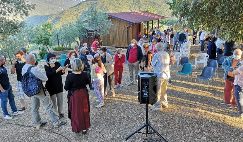 Lo spettacolo a Frascole