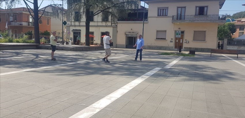 Backstage dell'intervista a Giuliano Marranci