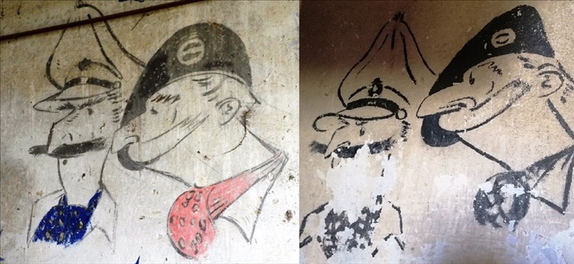 Vicchio. La guerra e le ragazze, spuntano altri murales perduti di George Campbell Tinning